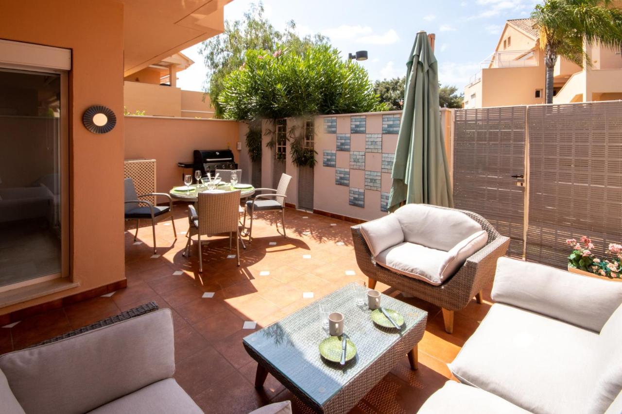 Ground Floor Apartment, Los Jardines De Santa Maria Elviria Marbella Exteriör bild